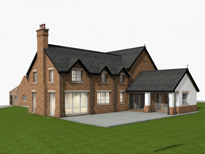 Farmhouse, Lancashire image